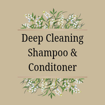 Deep cleansing shampoo & conditioning